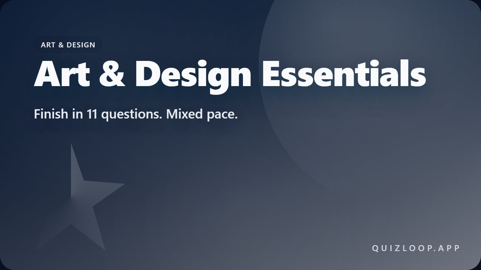 Art & Design Essentials