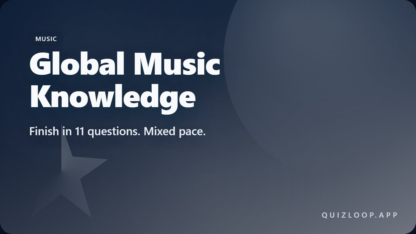Global Music Knowledge